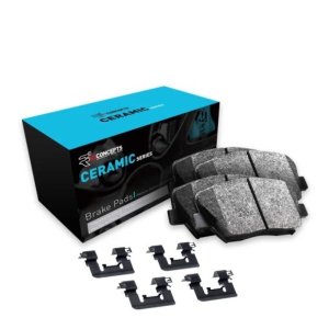 Jeep Grand Cherokee Brake Pads - Rear - R1 Concepts - Ceramic - `12-`17